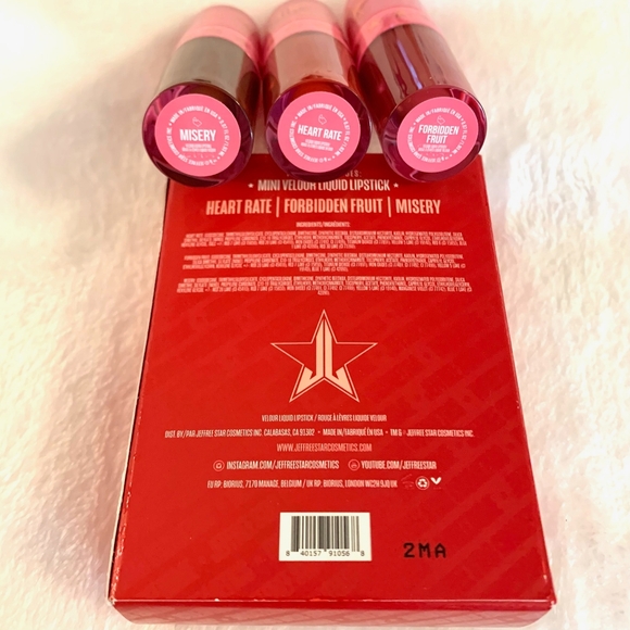 NEW IN BOX Jeffree Star Cosmetics Liquid Lip THREESOME MINIS ☆ DISCONTINUED - Picture 5 of 5